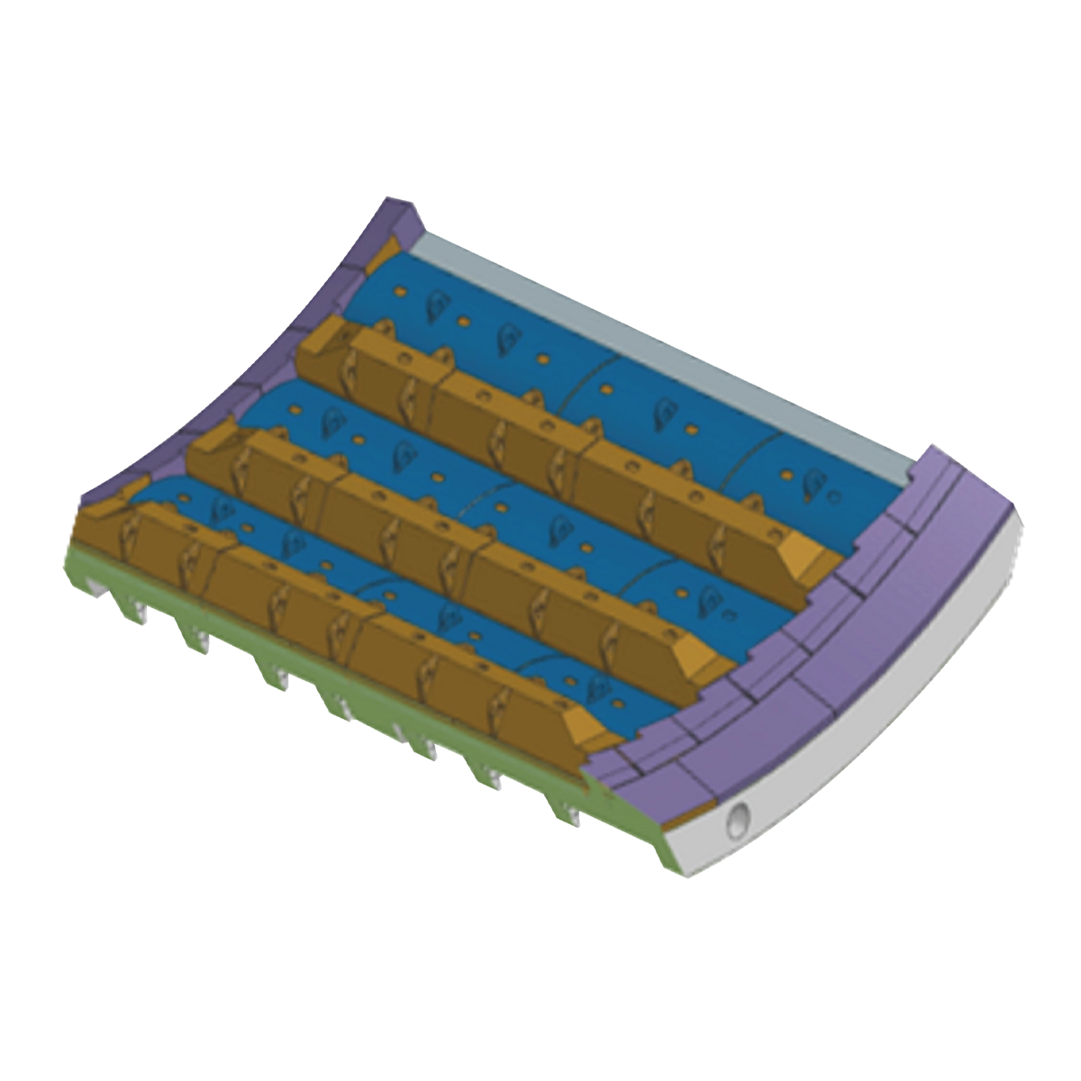 SAG/AG Shell Liners 13 AG SAG 筒体衬板