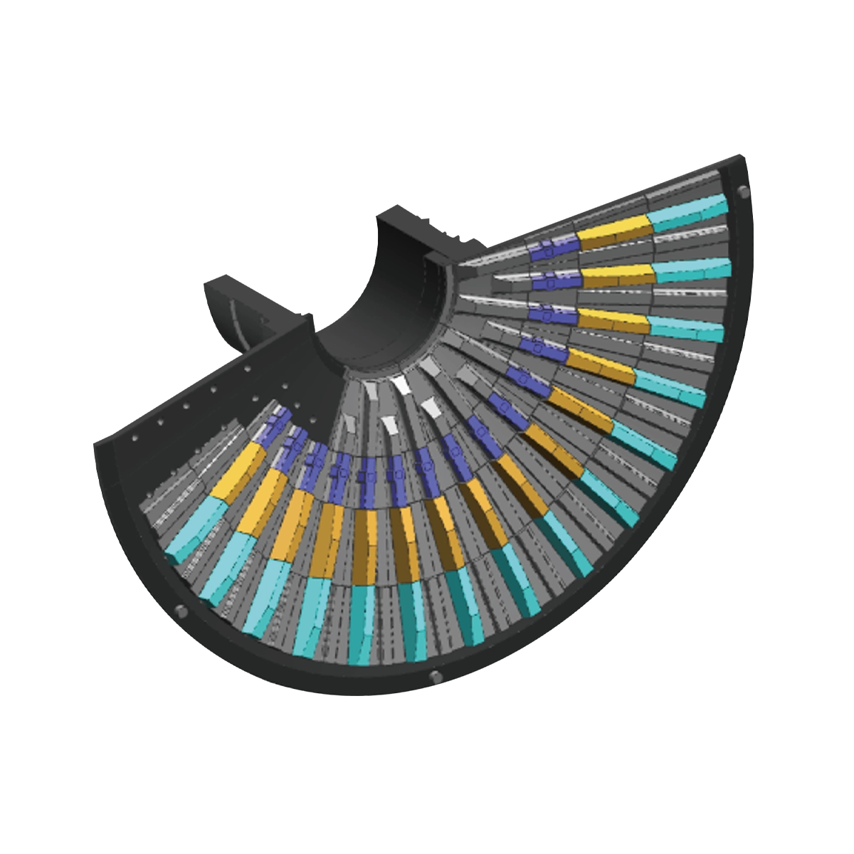 SAG/AG Feed end liners 14 AG SAG 进料端衬板